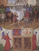 Jean Fouquet st Martin From the Hours of Etienne Chevalier (mk05) Sweden oil painting artist